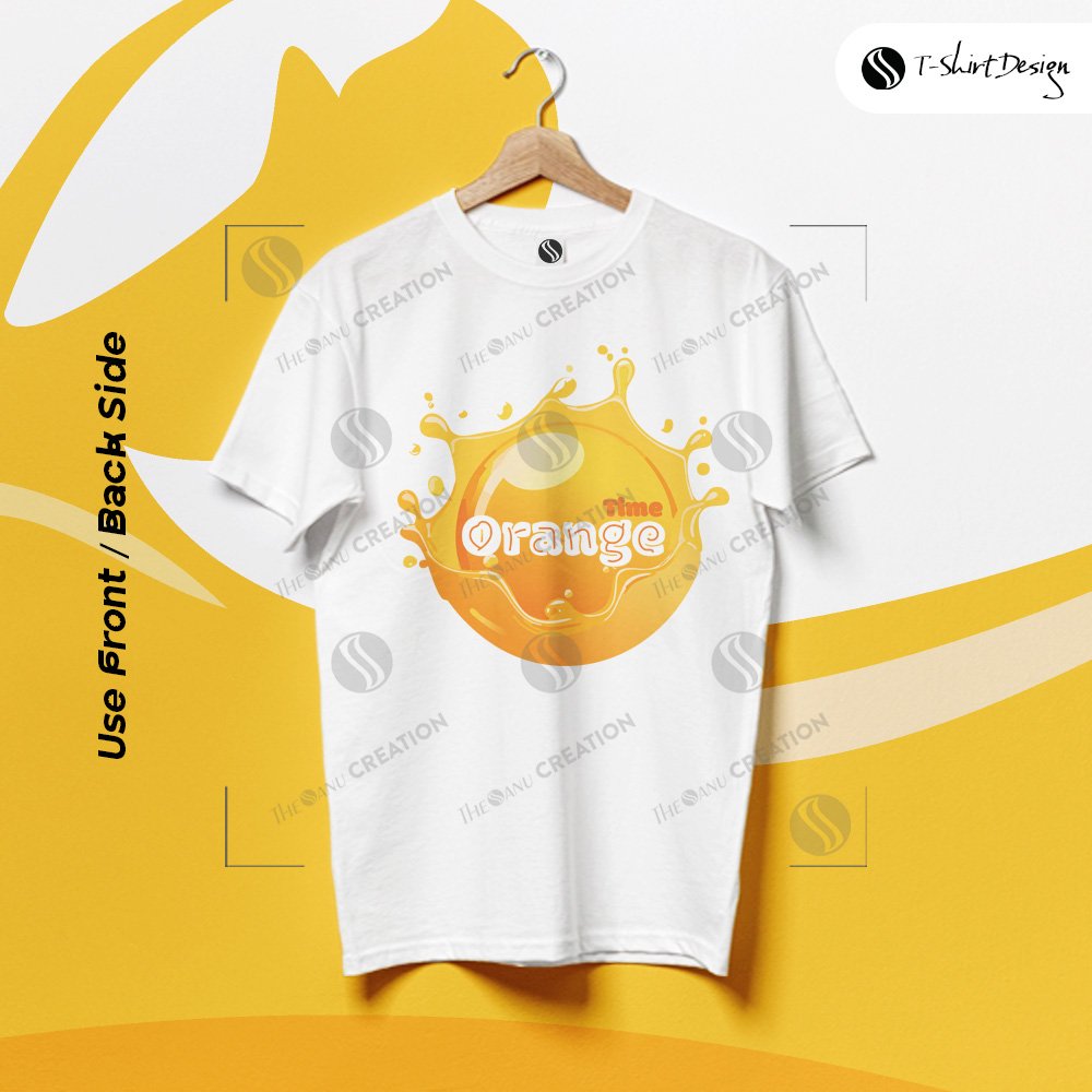 Orange Juice T-Shirt Design