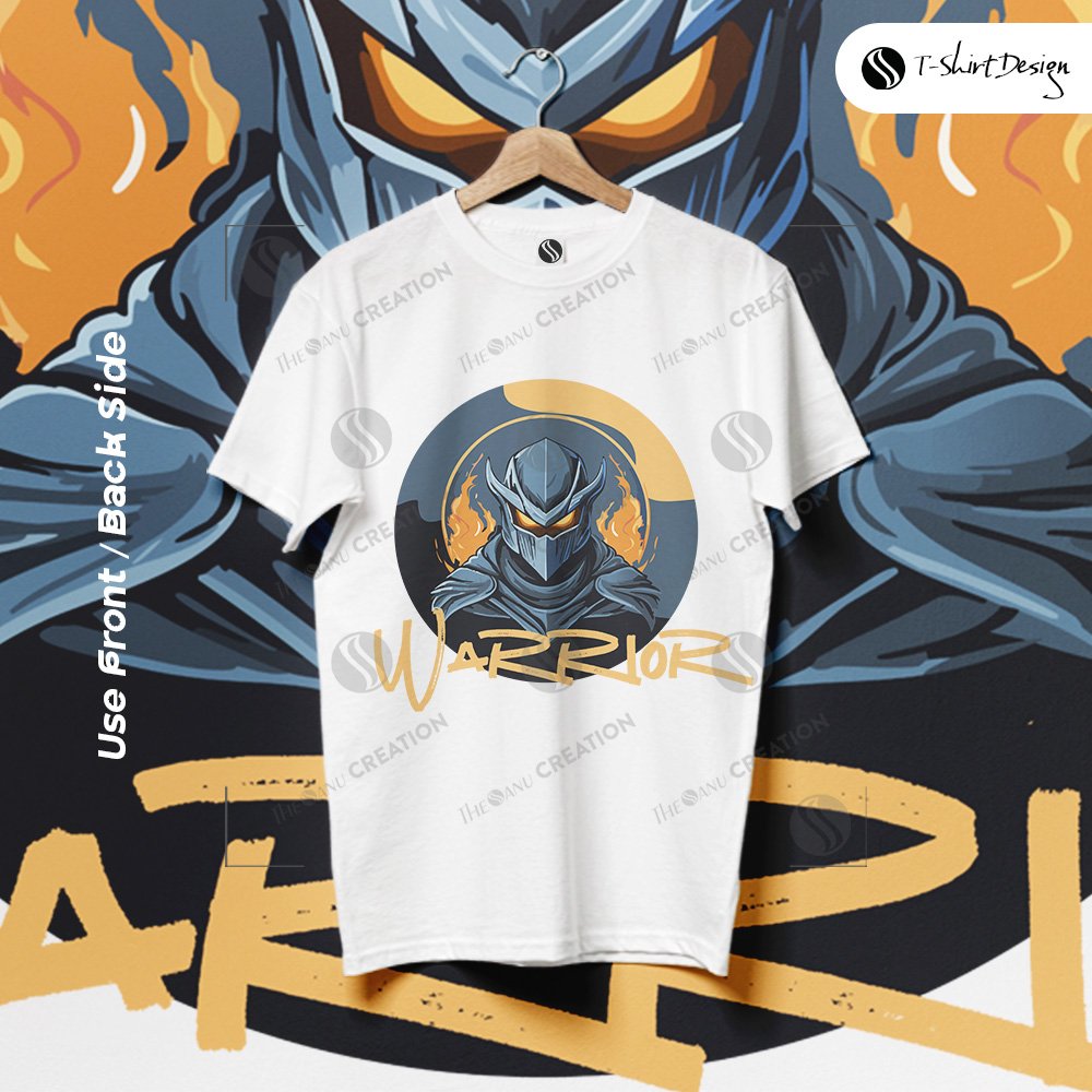 Warrior T-Shirt Design