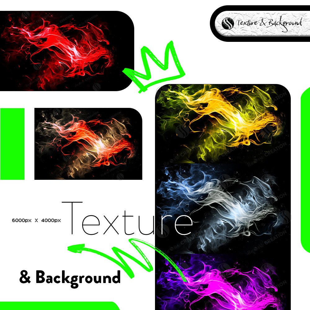 Colourful Fire Texture Pack